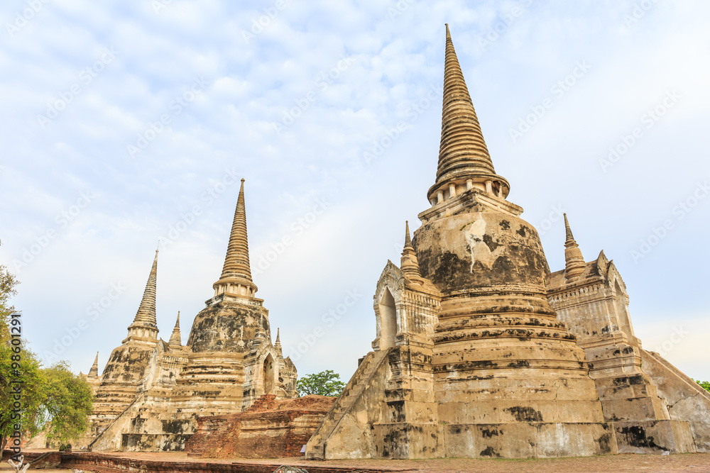 Wat Phrasrisanpetch temple in the city of Ayutthaya Historical P
