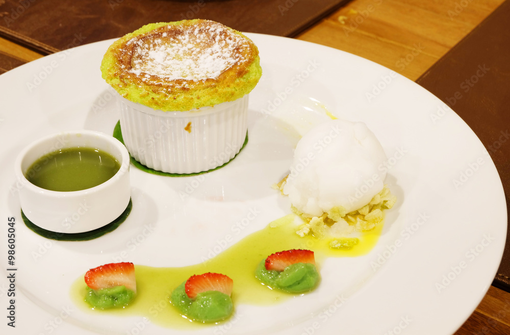 green coconut souffle green coconut souffle
