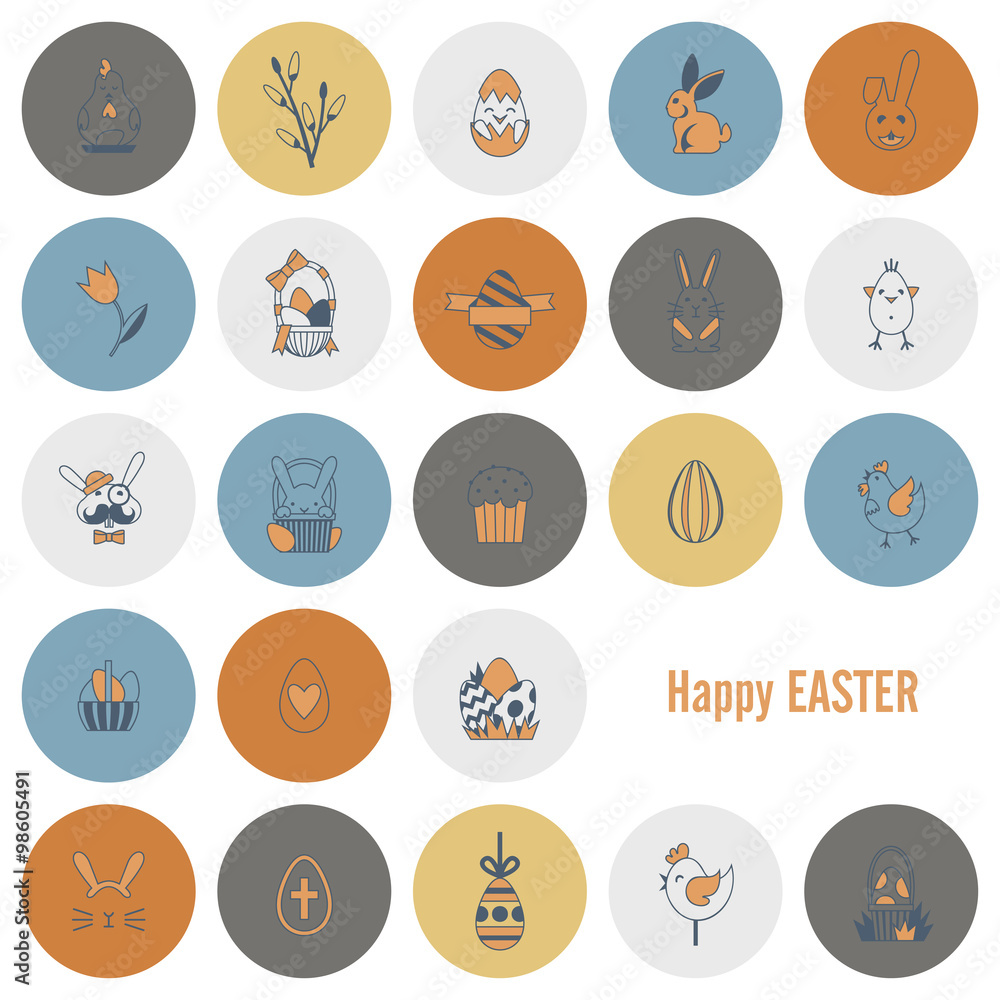 Celebration Easter Icons Celebration Easter Icons