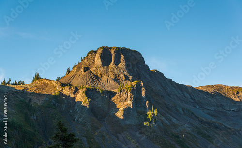 scenic view in Mt Baker Washington USA.  