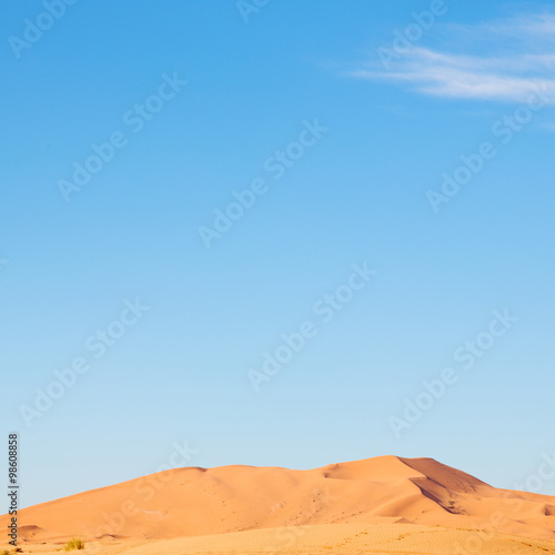 sunshine in the desert of morocco sand and dune