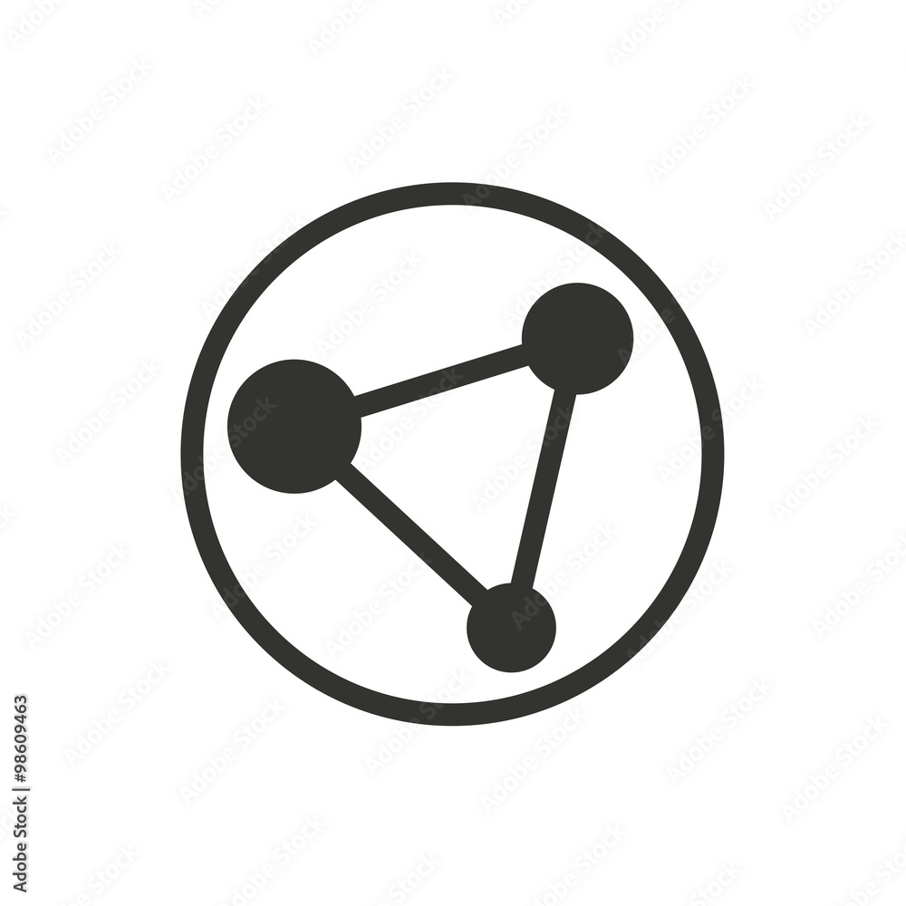Network - vector icon. Network - vector icon.