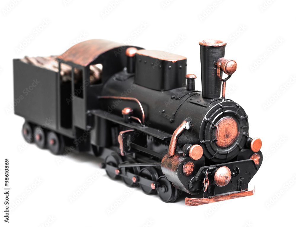 Fototapeta premium vintage train toy