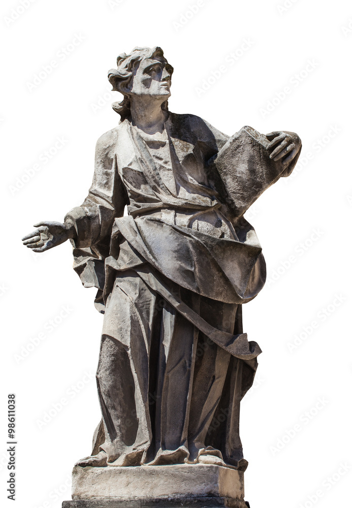 Obraz premium vintage sculpture monk