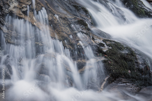 small waterfall in Black Forest, Germany