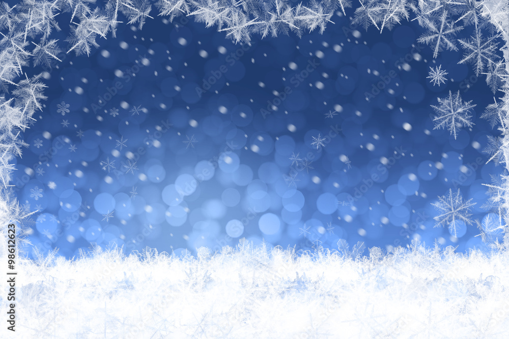 Schneelandschaft Hintergrund mit Textfreiraum Schneelandschaft Hintergrund mit Textfreiraum