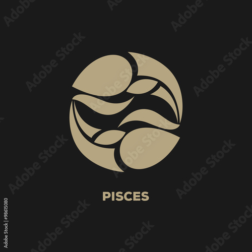 pisces logo vector