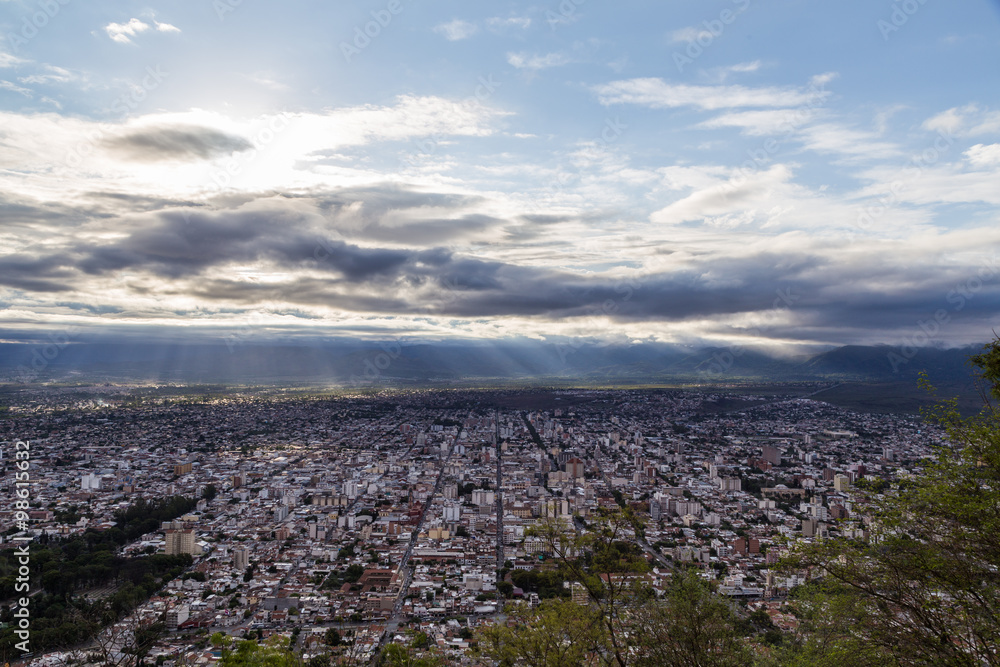 View of Salta from San Bernardo