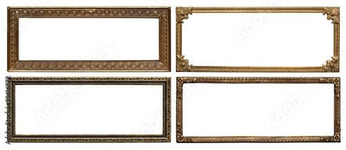 Ornate metal frames photo