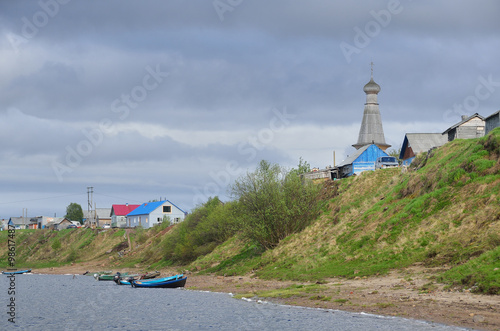 	Кольский полуостров, старинное поморское село Варзуга photo