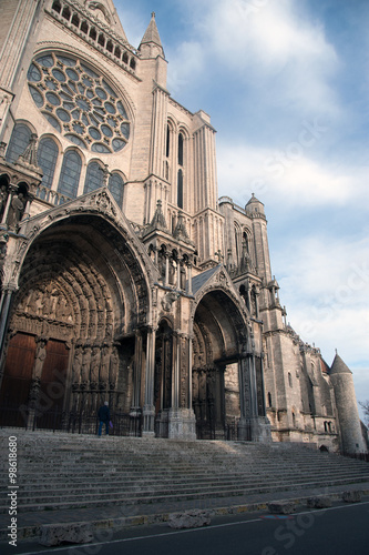 Obraz na płótnie cathédrale de Chartres