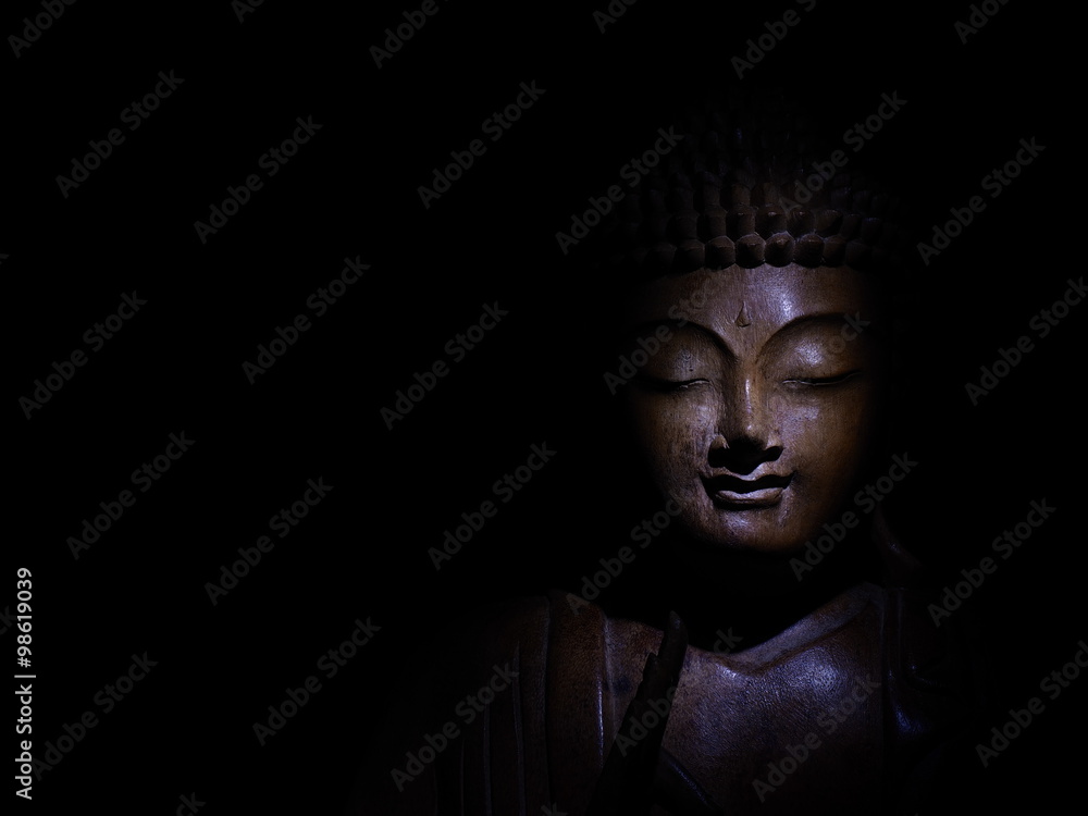 Buddha Face Low Key