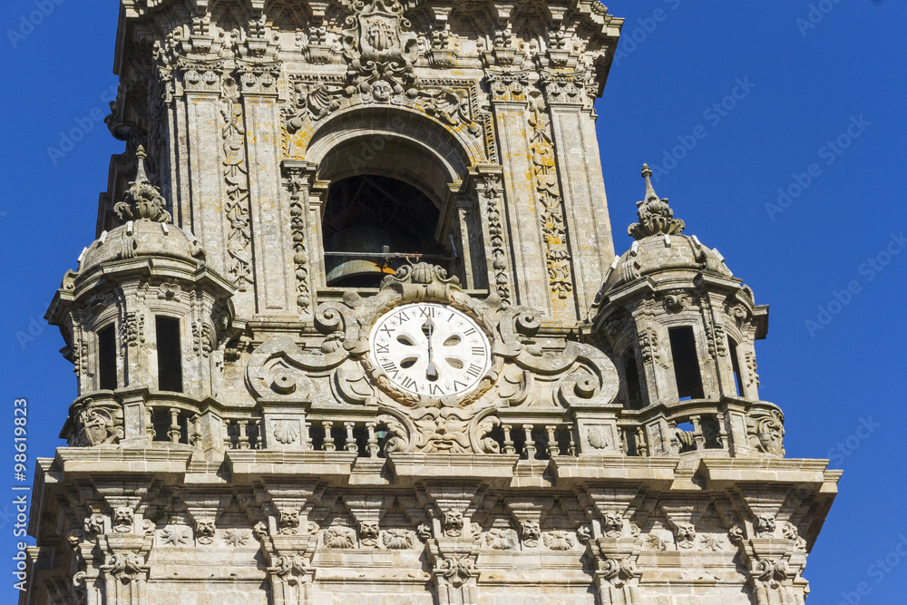 Reloj de la catedral de Santiago de Compostela