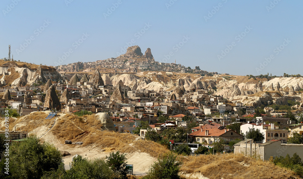 mountains in Cappadocia Turkey