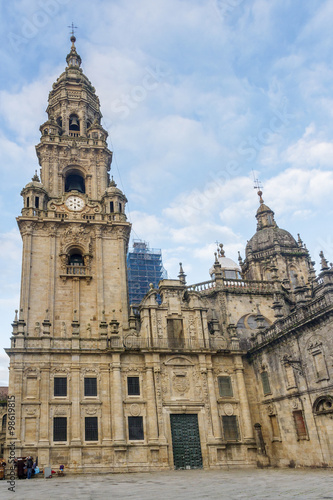 Campanario Berenguela de la catedral de Santiago © Arousa