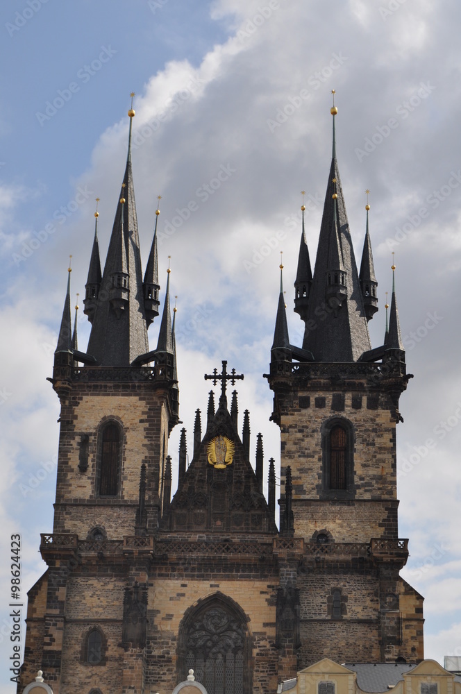 Fototapeta premium Piazza della Città Vecchia - Praga