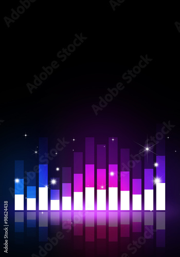 Multicolor Party Music Equalizer