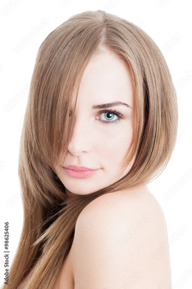 Sensual female model posing