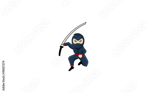 ninja vector logo