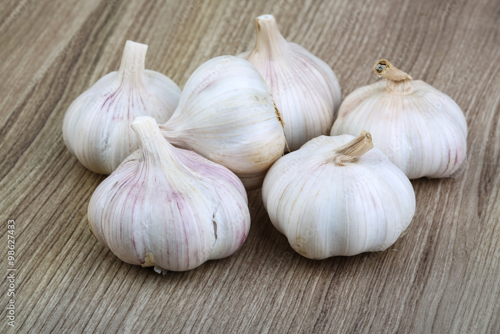 Garlic heap Garlic heap