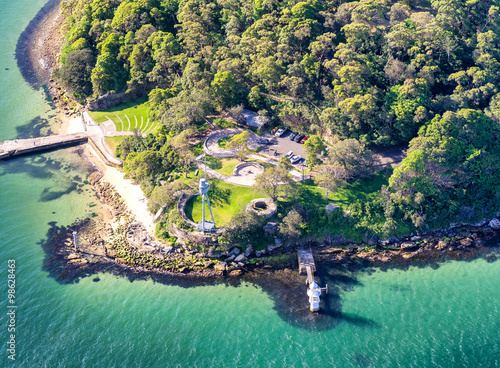 Photography Sydney coastline, view from helicopter
