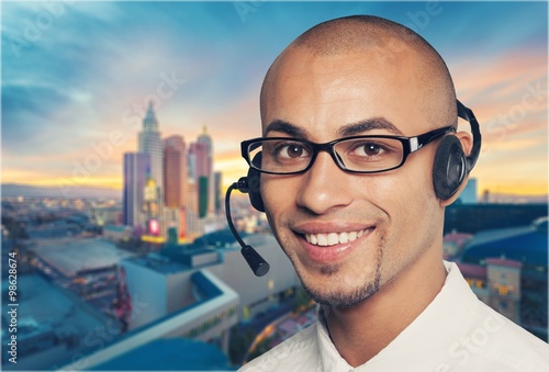 Obraz na plátně Headset.