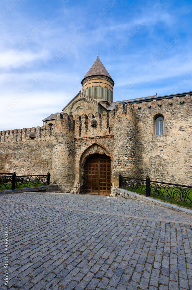 Svetitskhoveli Cathedral, a Georgian Orthodox cathedral