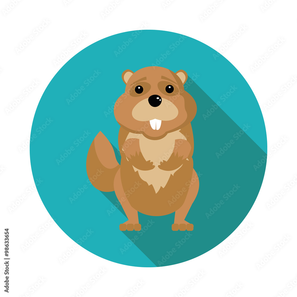 flat icons beaver flat icons beaver