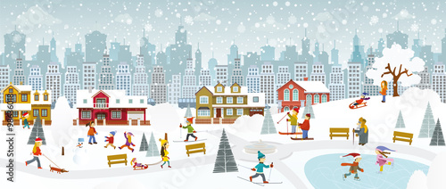 Weekend in the City (Winter)