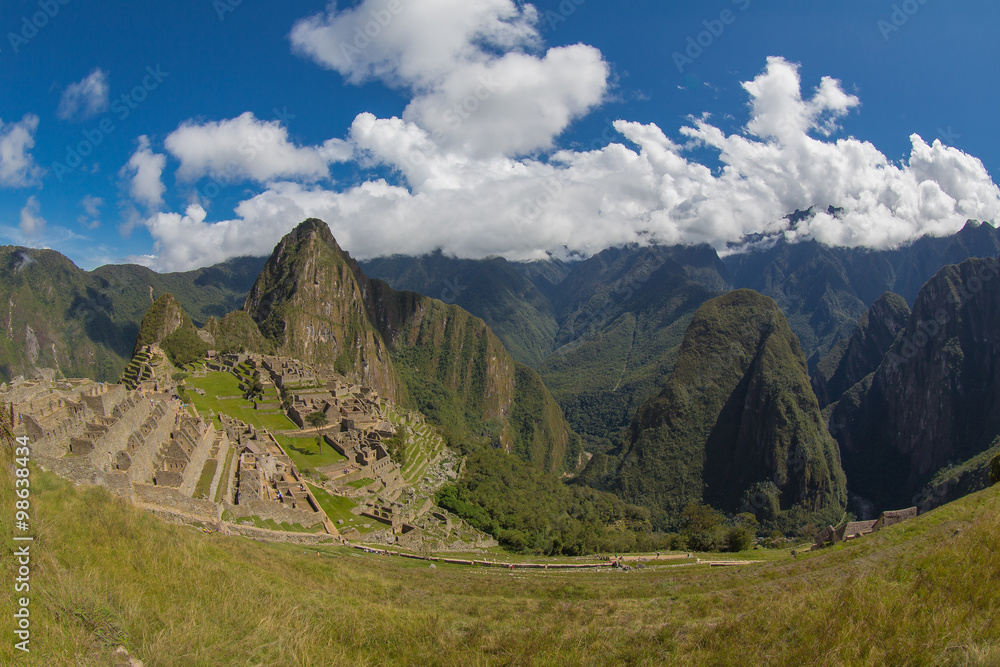 Machu Picchu Weitwinkel