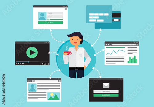 Web Virtual Socail Network