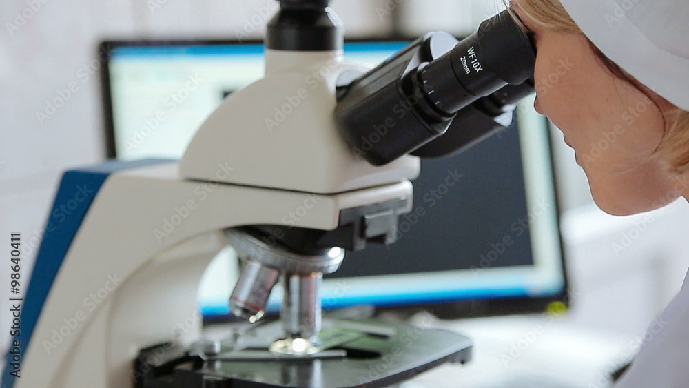 Microbiology laboratory work with microscope Stock Video Adobe Stock Microbiology laboratory work with microscope Stock Video Adobe Stock