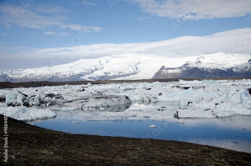 Island-Südküste Gletscherlagune Jökulsarlon 