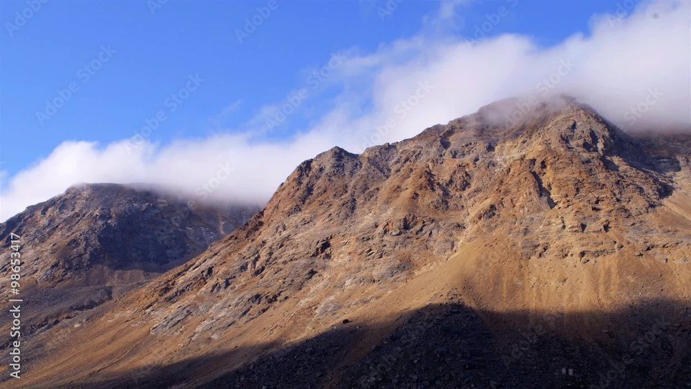 Time-lapse of moving quickly over Torngat Mountains. Time-lapse of moving quickly over Torngat Mountains.