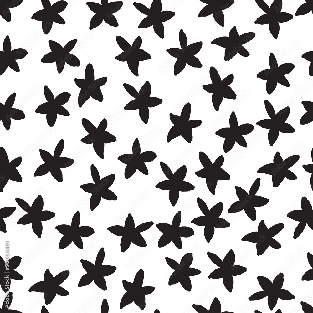 Fototapeta premium Seamless pattern. Sketch background with hand drawn hipster doodles.