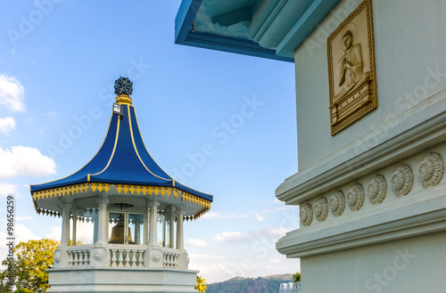 Sri Lanka, Danbulla, architectures and pagoda of the Golden Temple