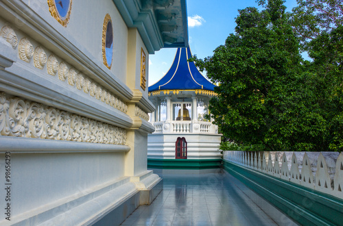 Sri Lanka, Danbulla, architectures and pagoda of the Golden Temple