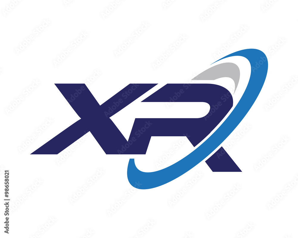 XR Letter Swoosh Logo