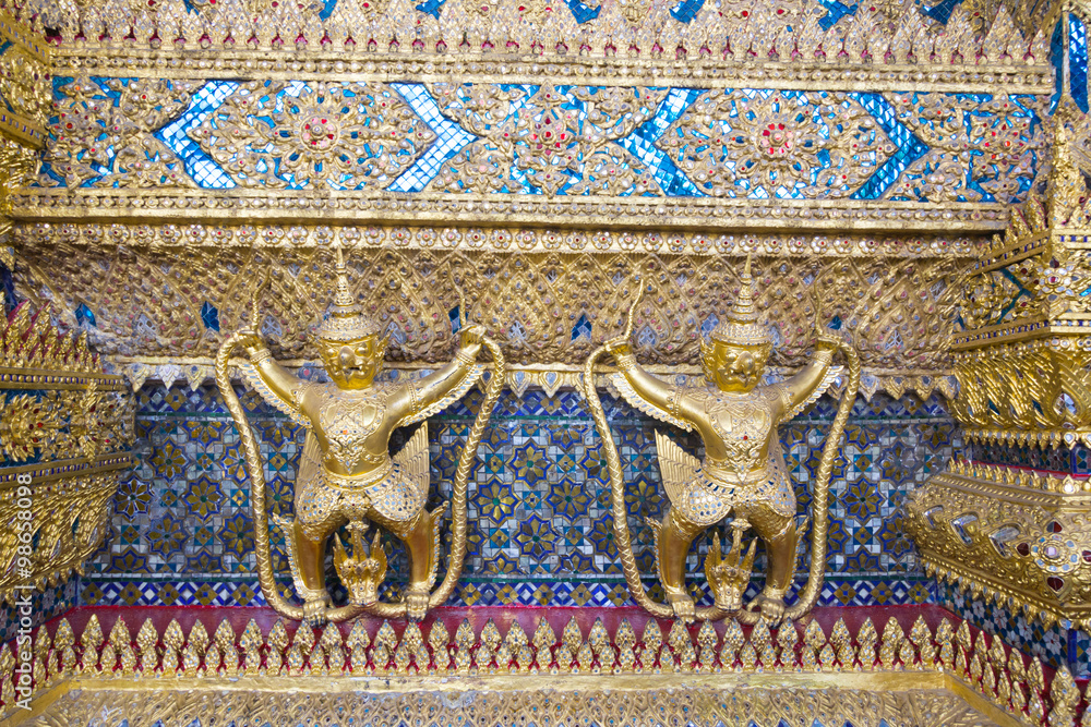 Garuda in Temple of the Emerald Buddha     
