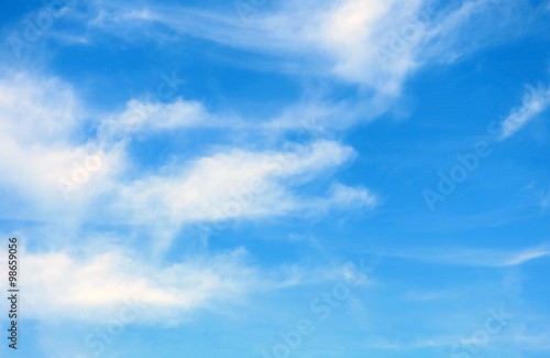 blue sky with few clouds