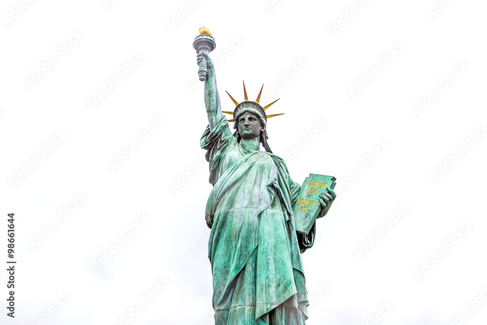 Fototapeta premium Liberty Statue, a landmark of new york city