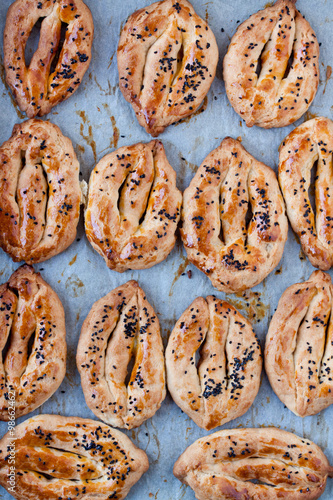 Turkish homemade salty cookies, catal photo