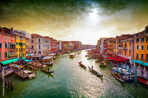 Fényképezés Grand Canal, Venice, Italy.