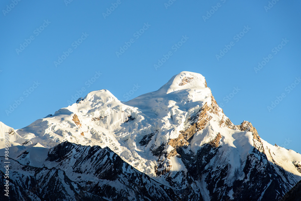 Close up top of mountains,Himalaya range,Jammu & Kashmir, India