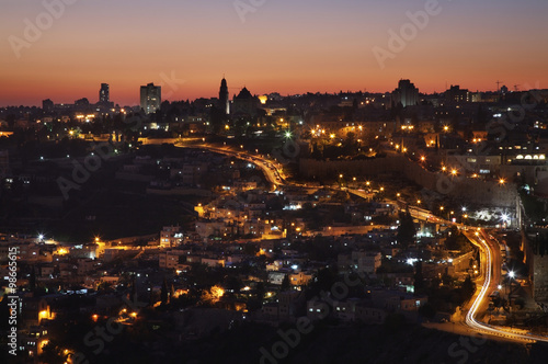 Panoramic view of Jerusalem. Israel