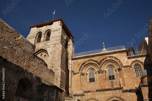 Church of the Holy Sepulchre (Church of the Resurrection) in Jerusalem. Israel