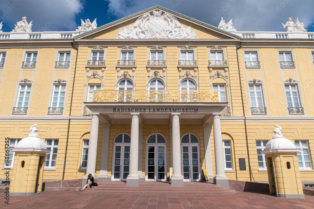 Obraz premium Karlsruhe Palace Closeup