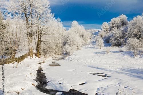 The Winter landscape © oksix