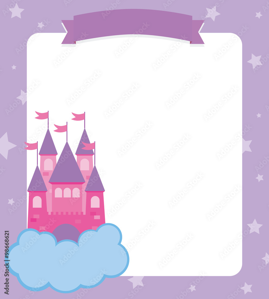 princess castle card