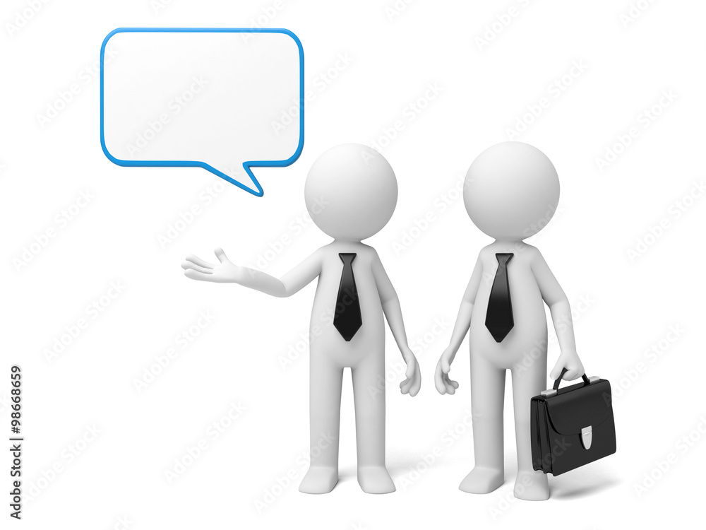 The 3D guy was introduced to his partner The 3D guy was introduced to his partner